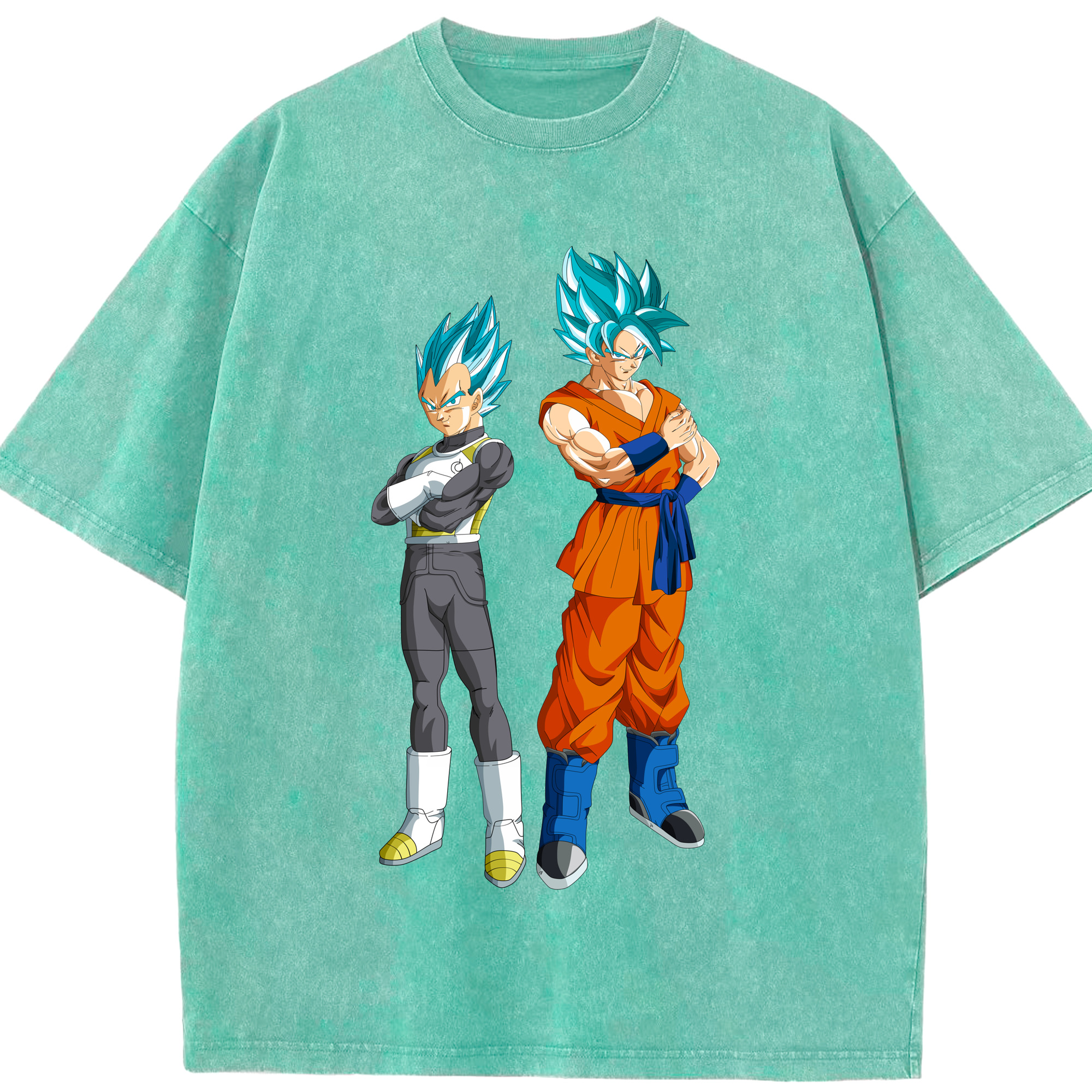 （画像用） ドラゴンボール DRAGON BALL 綿100% ヴィンテージ風 半袖Tシャツ（フロントプリント）